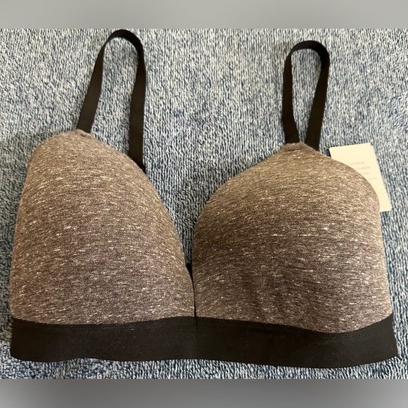 Auden Women's The Everyday Wirefree Bra Gray Size 34DD new - Picture 4 of 8
